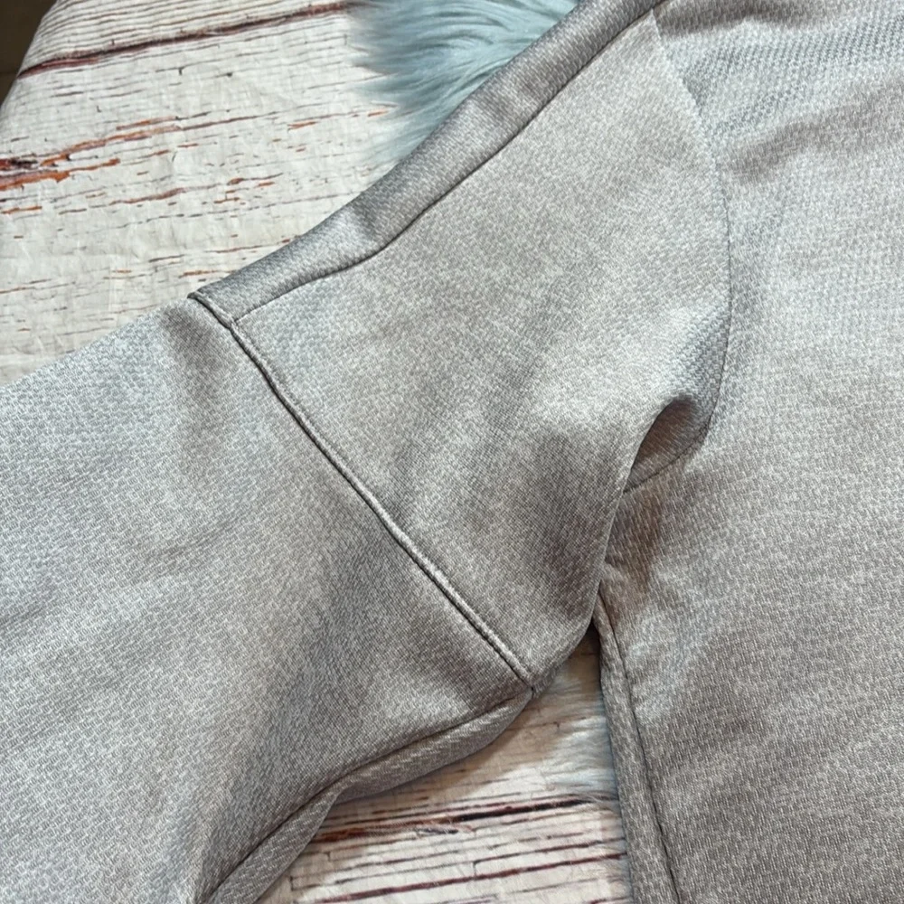 Adidas Red Orange Bowl Grey Full Zip Hoodie sz 2XL